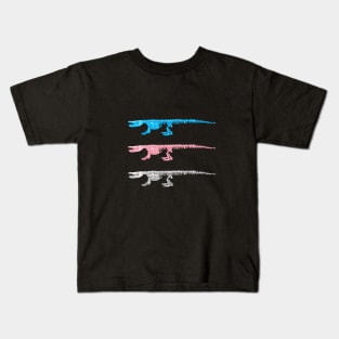 Alligator Trans Rights Colors Kids T-Shirt